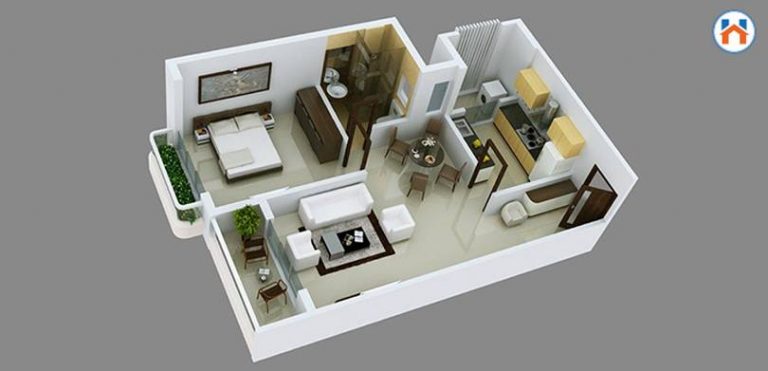 Best Bhk Flat Designs In Homebazaar