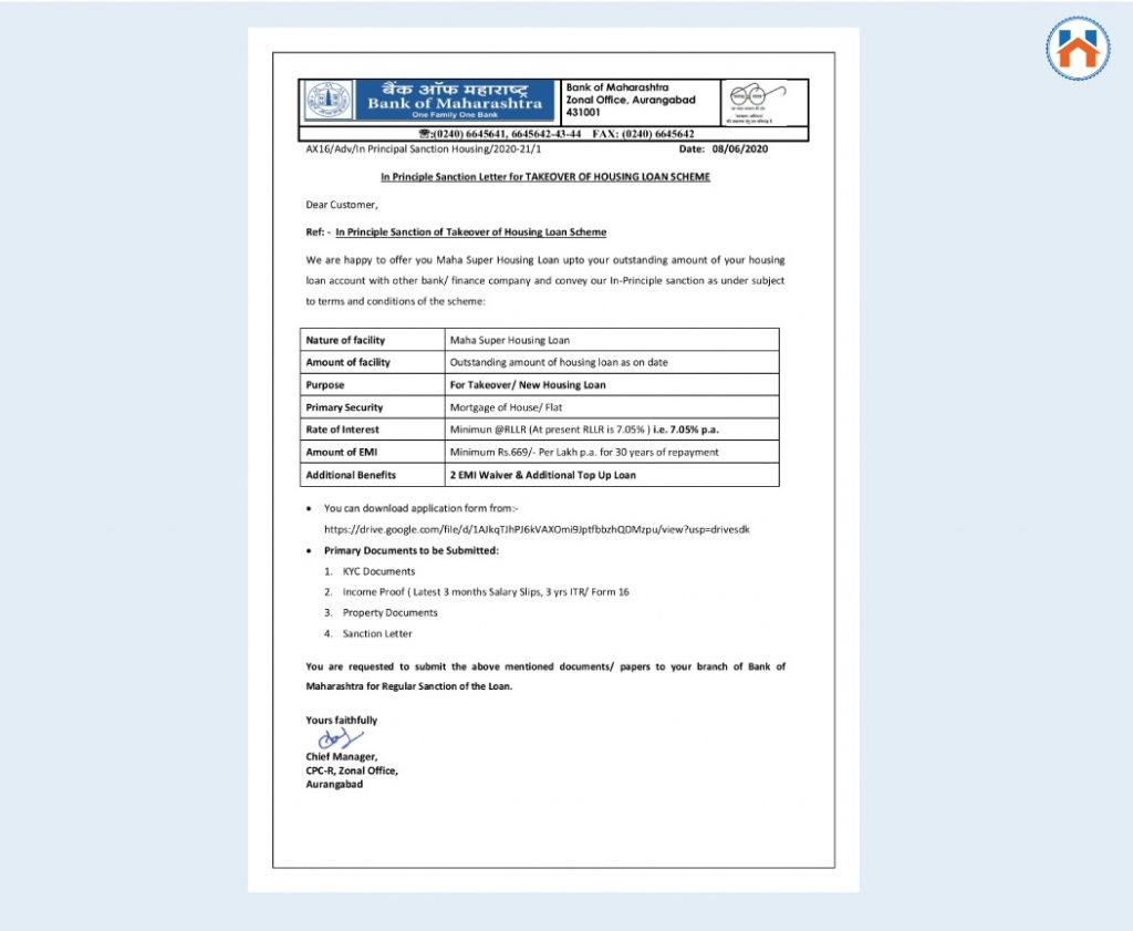 Home Loan Sanction Letter Vs In Principle Sanction Vs Disbursement Letter 5821