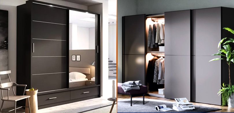 Sliding Door Wardrobe Small Bedroom Cupboard Designs